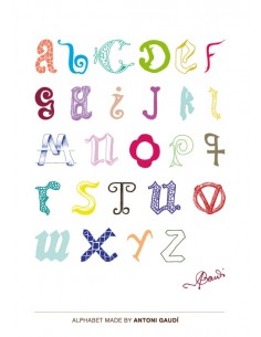 Póster Colección Alphabet...