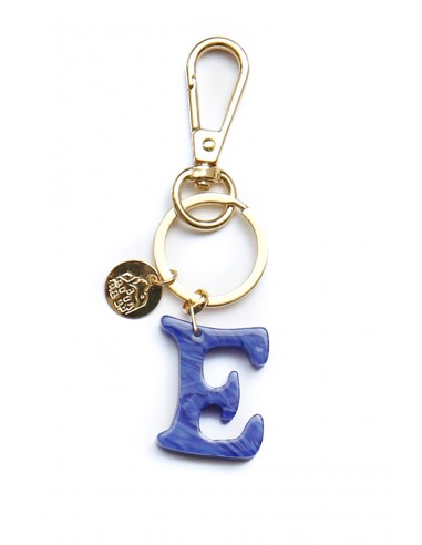 Blue Keychain Alphabet Gaudí Collection Blue Keychain Alphabet Gaudí Collection