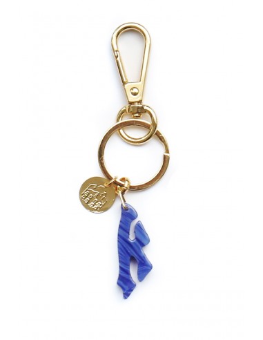 Blue Keychain Alphabet Gaudí Collection Blue Keychain Alphabet Gaudí Collection