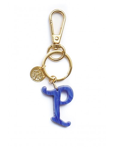 Blue Keychain Alphabet Gaudí Collection Blue Keychain Alphabet Gaudí Collection