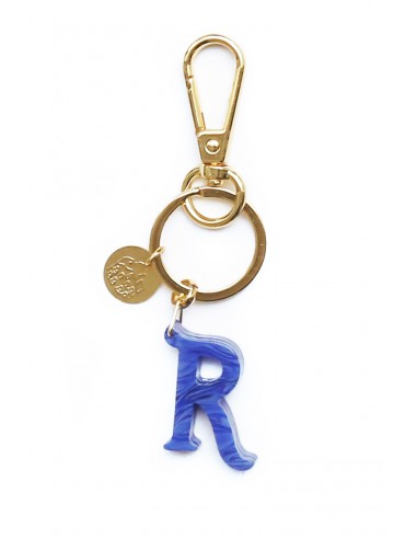 Blue Keychain Alphabet Gaudí Collection Blue Keychain Alphabet Gaudí Collection